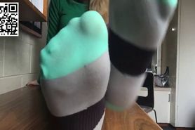 Socks tease