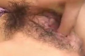 Itsukas furry little pussy fingered until she cums rough