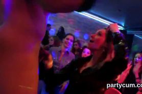 Horny girls get absolutely crazy and nude at hardcore party