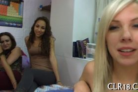 Zesty and naughty group pleasuring - video 24