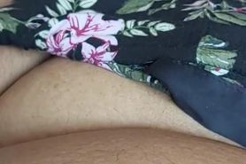 cumming in mommy's shorts