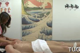 Dude is lucky to have sex and massage - video 28