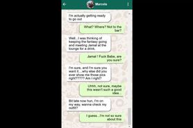 Whatsapp Texts from Hotwife BBC Encounter
