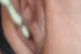 Close up pussy grool and pussy insertion