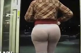 big booty wearing ass eating panties at cvs