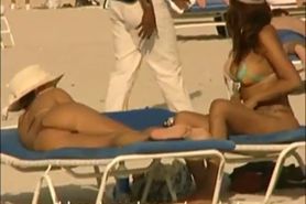 South Florida Girls Naked on the Beach Part 1