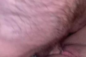 Bestfriend fills my tight wet pussy with cum in only a few minutes