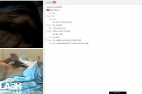 Indian girl shows tits on Omegle