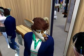 Hard Love Affair At Ruffly Retail - The Sims 4 Porn
