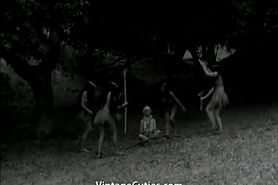 Tribal Dancing of Naked Indian Girls - video 1