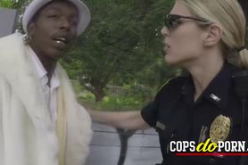 MILFs love to fuck rough with all the black criminals they arrest.