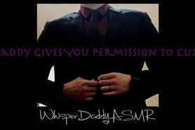 ASMR - Daddy Gives You Permission to Cum (Male Audio Only) FIXED