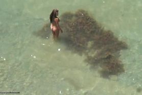 HD Porn - Naked Couple On The Beach Spycam Outdoor, public