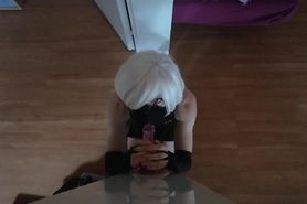 Femboy teen play with your cock