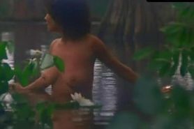 Adrienne Barbeau Breasts Scene  in Swamp Thing