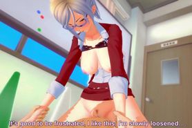 Kengan Ashura: Busty Office Babe Kaede Takes Cock (3D Hentai)