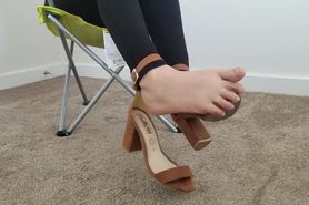 Sexy Feet Dangling