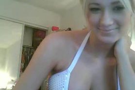 Fake tits Blonde Webcam