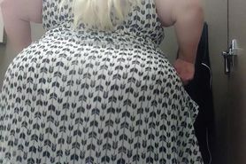 ssbbw big ass in a dress