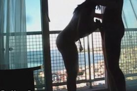 Dude Fucks His GF Doggystyle In Their Hotelroom On Vacation