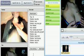 horny and chubby play with girl on chatroulette