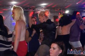 Sensual babes get fucked in an orgy
