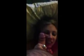 MDMA Rolling Whore Lets Him Use Her Mouth To Extract Semen