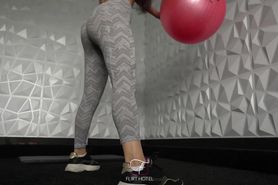 LUISA´s WORKOUT and CAMELTOE at FLIRT HOTEL Gym!!!