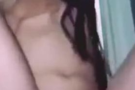 Indonesian girl feel so horny and play rough with dildo