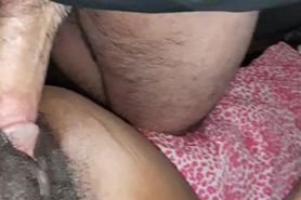 Black girl used by white dick and loves it