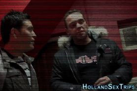 Dutch hooker sucking cock - video 2