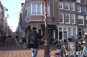 Dude gives tour of amsterdam