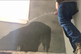 TIRE PISS AND WALL PISS