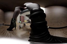 Under Pharah's desk (Giantess VR animation)
