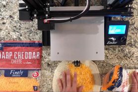 I show you how to make a quesadilla on a 3D printer while I reflex on the wonderful gift of life
