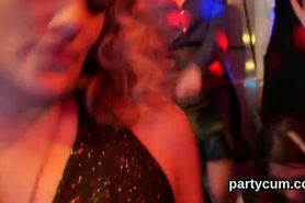 Slutty teens get totally foolish and nude at hardcore party
