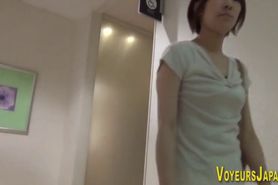 Asian watched pissing - video 2