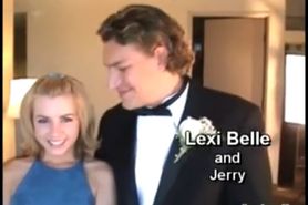 Hot blonde teen fucked by a big dick after prom