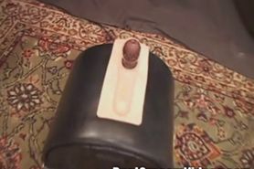 Sexy Tanned Girl Getting Off Riding the Sybian