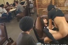 Hot Japanese doll gets some hard public part6 - video 2