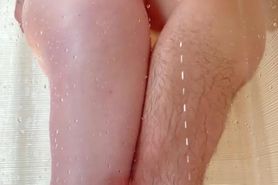 Screw Hard My Thick Juicy Thighs  Pale Ginger Redhead Milf Thighjob Cum Big Boobs Bounce In Shower