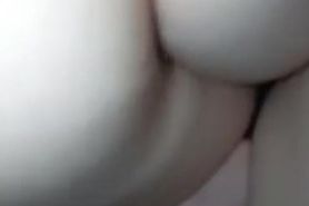 Fucking my 18 year old creamy pussy and cumming rough for daddy