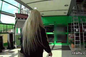 Ravishing czech girl is seduced in the hypermarket and screwed in pov