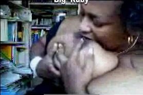 Big titty ebony granny