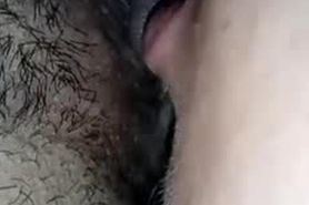 Teen gets maori pussy eaten and cums on dick wearing vibration dick ring