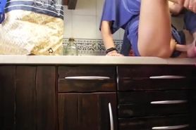 Wife is fucked by delivery man