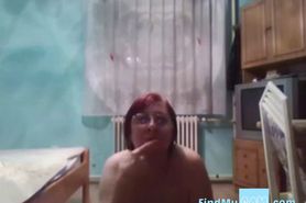 a wife on webcam