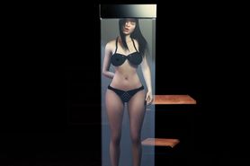 A Growing Woman is Trapped in a Box - Mini GTS Giantess Tall Girl