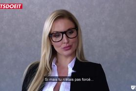 LETSDOEIT - British Slut Gets Nailed By Her French Teacher