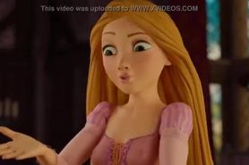 Rapunzel from Tangled Gives her First Blowjob
